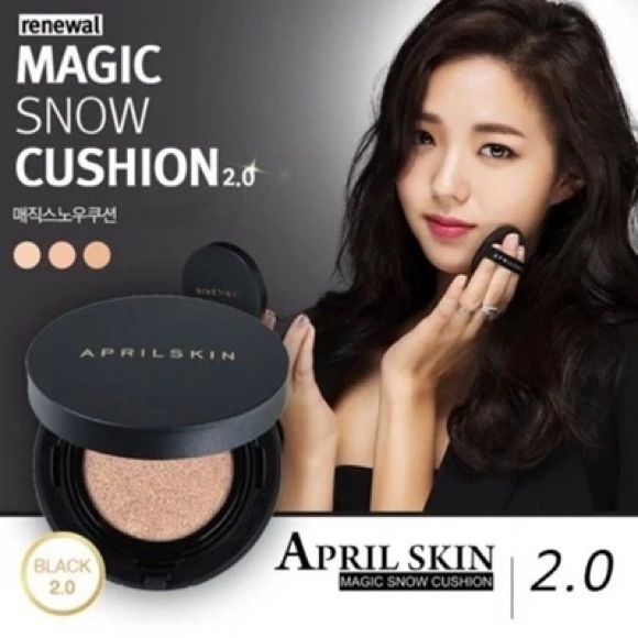 COPY - Korea April Skin Black Magic Snow Cushion #23 - Picture 2 of 7
